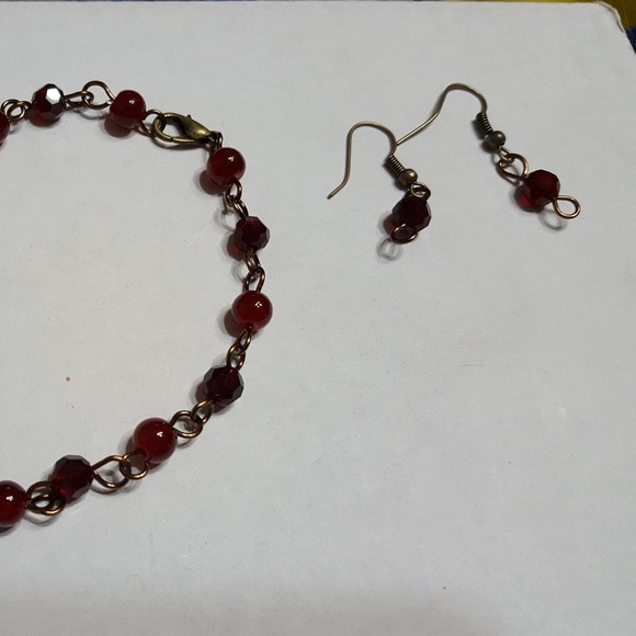 Bracelet & Earrings - Picture 2 of 2